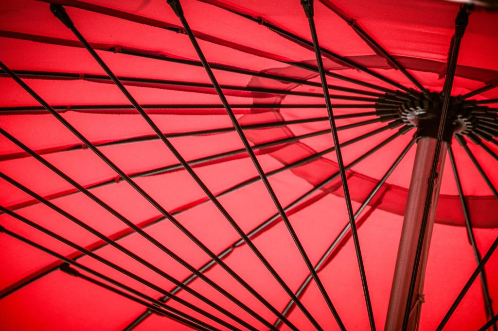 Parasol red-9726
