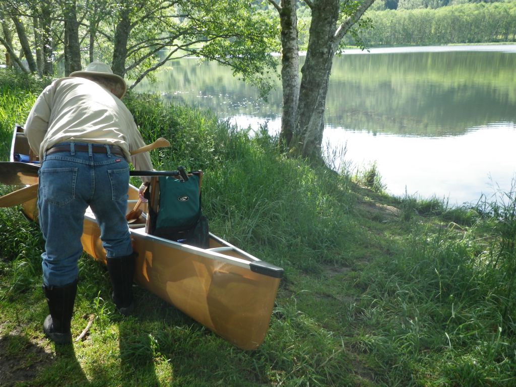 Getting ready to put in